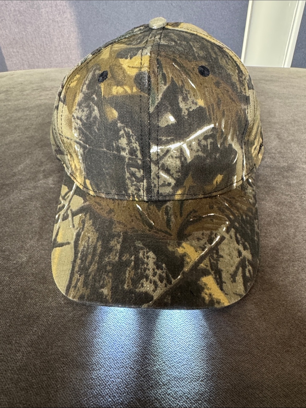 Budeez Adult Unisex Camo LED Power Cap Hat Hands-Free Lighting One Size NWT